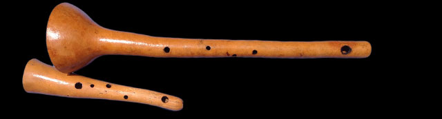photo of gourd flutes